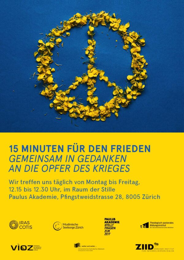 15 Minuten für den Frieden